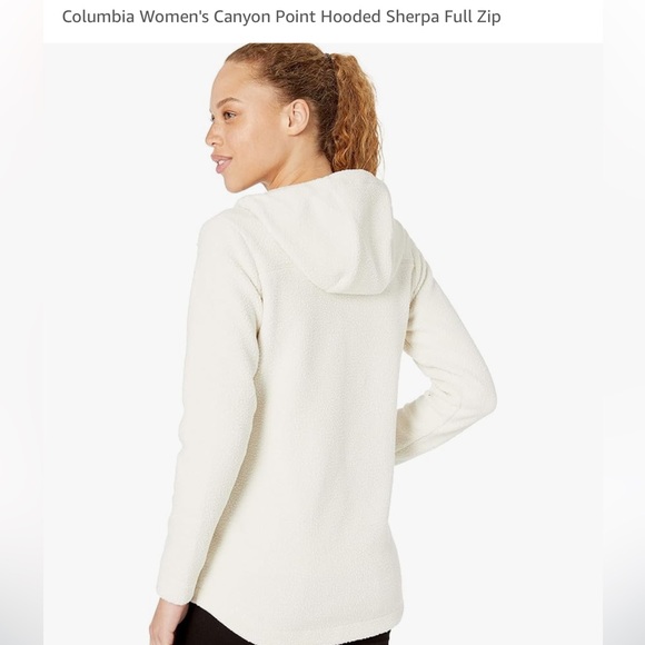 Columbia | Canyon Point Hooded Zip Up Sherpa SZ L - Picture 2 of 7